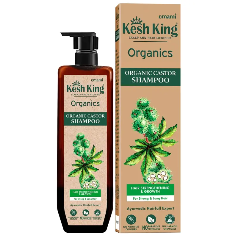 Kesh King Organics - Organic Castor Anti Hairfall and Strengthening Shampoo 300 ml
