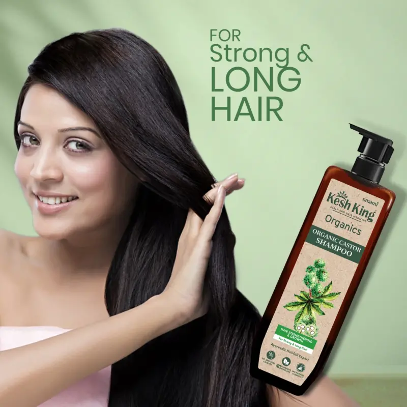 Kesh King Organics - Organic Castor Anti Hairfall and Strengthening Shampoo 300 ml - Image 7