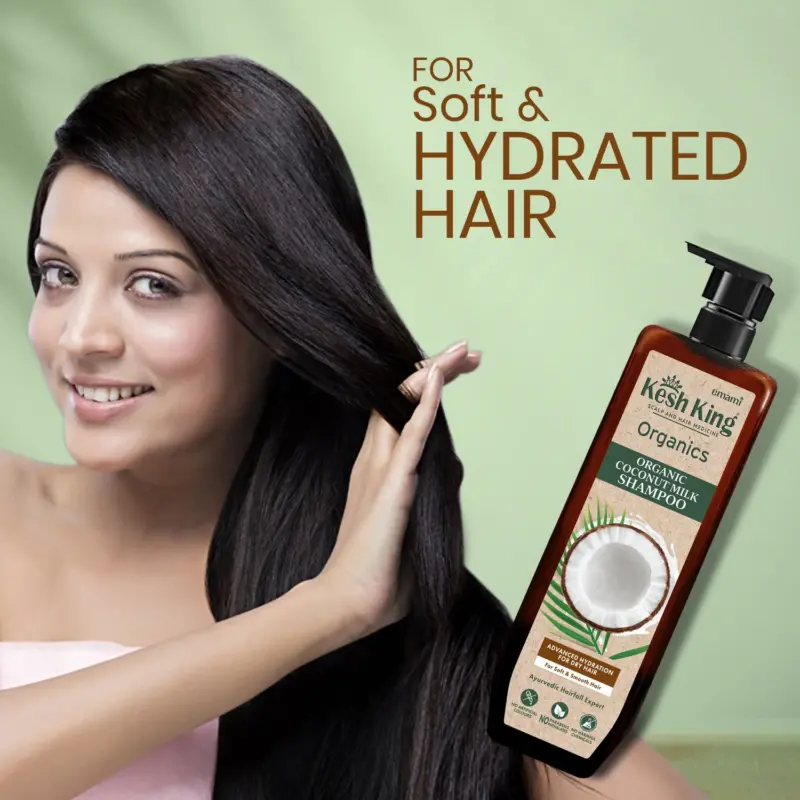 Kesh King Organics - Organic Coconut Milk Shampoo for Advanced Hydration 300 ml - Image 7